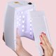 thumbnail image 5 of S10 lámpara ultravioleta recargable para uñas 48w máquina secadora de esmalte de gel inalámbrica luz ultravioleta lámpara Led inalámbrica para uñas tamaño: luz blanca degradada, 5 of 5