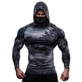thumbnail image 2 of Yaoyar Men's Performance Fishing Shirts,Sun Protection Hoodie Long Sleeve UPF 50+ Hiking Shirt with Mask Cap, 2 of 6