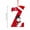 Z, variant on Gumesh 2D Acrylic Christmas Tree Ornaments with 26 Letters, Personalized Family Name Pendants for Holiday Decor, Shatterproof Xmas Party Decorations and Gift Ideas