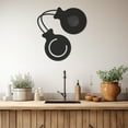 thumbnail image 3 of LaModaHome Exclusive Musical Instrument, Castanets Metal Wall Art – Durable & Artistic Metal Wall Art for Home and Office Decor, Perfect for Any Interior Design Aesthetic, 3 of 5