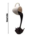 thumbnail image 3 of Derrame flotante taza de café escultura cocina decoración derrame magia verter salpicaduras creativo Des, 3 of 3