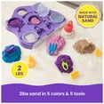thumbnail image 2 of Kinetic Sand, Variety Case with 3 Styles Play Sand (2lbs) & 5 Tools, 2 of 8