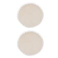 thumbnail image 2 of Round Soldering Plate, Low Density 2PCS  Thermal Insulation Quartz Solder Tile High Temperature Resistant  for Processing Jewelry Small,Large, 2 of 7