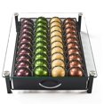 thumbnail image 4 of Tiroir de Rangement pour Capsules de Café pour Nespresso Vertuoline, Contient 40 Capsules (Verre Trempé et Fer), 4 of 8