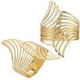 thumbnail image 3 of Miangastore Bracelet Doré 2 Pcs 10X6Cm Longueur Réglable, 3 of 8