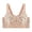 Khaki, variant on HGIEYS Womens Comfortable Minimizer V Neck Bras No Underwire,Lace Thin Padded Full Coverage Anti-Sagging & Side Support
