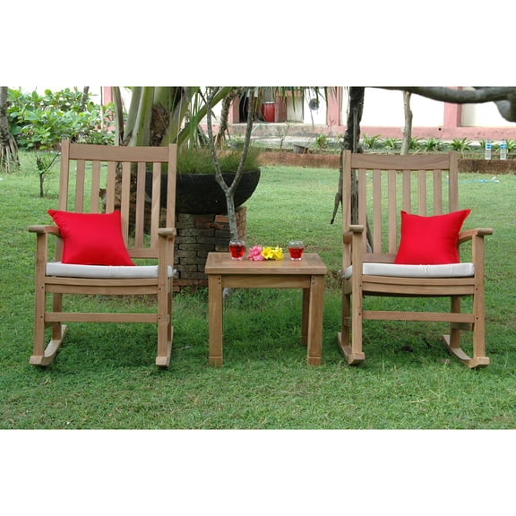 Anderson Teak Palm Beach 3 pc. Rocking Chair Set