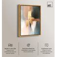 thumbnail image 2 of Soft Echoes of Nature Canvas Gold Leaf Wall Art by Art Remedy, Gold Frame, 36" x 54", 2 of 7