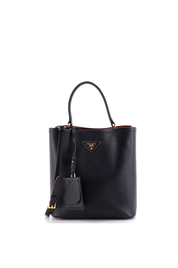 Pre-Owned Panier Bucket Bag Saffiano Leather Medium By Rebag