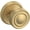 Vintage Brass, variant on Baldwin 5066260PRIV 5066 Privacy Door Knob Set - Chrome