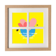 thumbnail image 1 of English Classic Emotional Lyrics Disappointed Frame Wall Tabletop Display 4 Openings Picture, 1 of 3