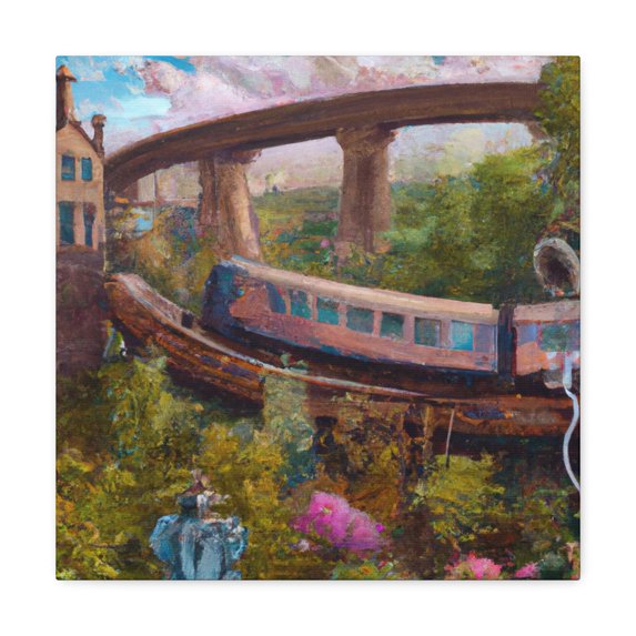 The Grand Train Ride - Canvas
