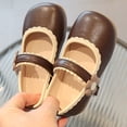 thumbnail image 6 of Otqutp Wedding Flower Girls Dance Shoes Fashion Spring Summer Children Casual Shoes Girl Dress Shoes Flat Sole Light and Comfortable Solid Color Flower Hook Loop, 6 of 9
