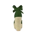 thumbnail image 2 of BLISSFUL STEP Women's Espadrilles Tie Up Ankle Strap Sandals Green (Size 8.5), 2 of 8