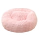 thumbnail image 2 of Cama redonda y acogedora para mascotas, ideal para gatos y perros, de 50 cm de diámetro. Rosado, 2 of 9