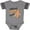 Football Heather and Smoke, variant on Inktastic Official Cookie Tester Cute Gingerbread Boys or Girls Baby Bodysuit