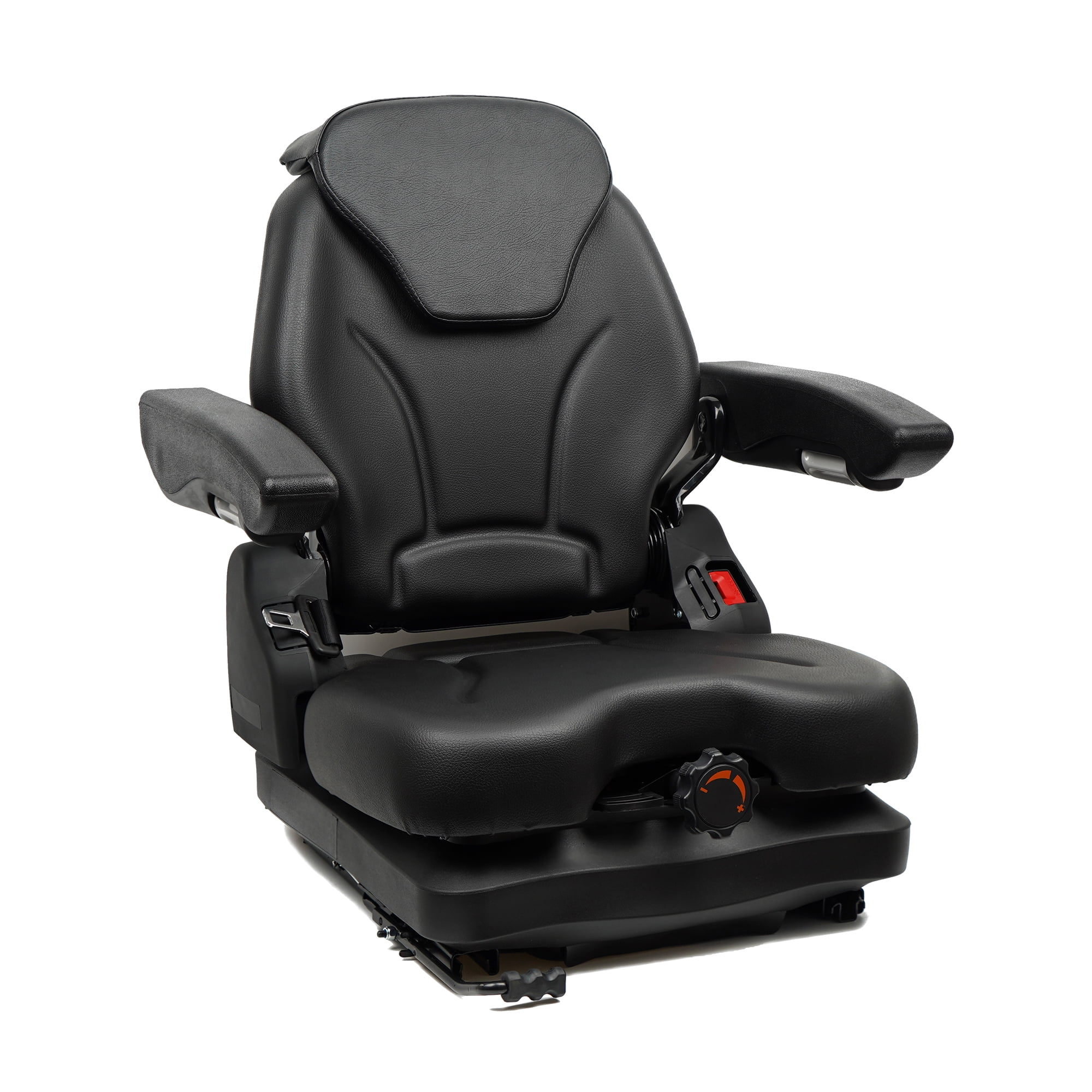 TICSEA Highback Tractor Seat with Low Suspension, Adjustable Backrest