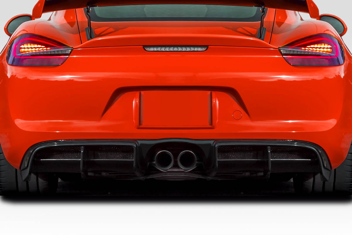 2013-2016 Porsche Cayman GT4 981 AF-1 Rear Diffuser ( GFK ) - 1 Piece ...