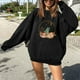 thumbnail image 1 of ICHUANYI Clearance Women Casual Full Sleeve Round Neck Tops Loose Blouse Sun And Print Graphic Sweatshirt ICHUANYI "ICHUANYI", 1 of 6