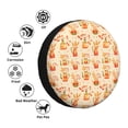 thumbnail image 4 of Susaid Fall Leaves Print Tire Covers,Waterproof Anti-UV Snow Sun Rain Tire Covers for RV,Truck, SUV, Trailer, Camper-17 inch, 4 of 6