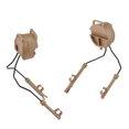 thumbnail image 2 of Soporte de suspensión de riel para casco táctico, multifunción, con reducción de ruido, soporte para auriculares, 2 of 4