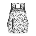 thumbnail image 3 of Balery Fish Bone Lightweight Backpack for Men and Women - Durable and Water-Resistant, Ideal for School, Work, Travel, and Everyday Use, 3 of 9