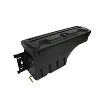 ECCPP Truck Bed Storage Box Compatible For Dodge Ram 1500 2002-2010, For Dodge Ram 2500 2002-2010 Driver Side Passenger Side Lockable Lid, Waterproof truck toolbox with Lock, Black