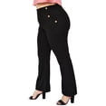 thumbnail image 2 of Pantalón pierna ancha Roman Fashion 2202 Negro Talla 38, 2 of 7