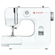 SINGER M1000 Sewing Machine + Accessories | 32 Stitch Applications | Compact, Lightweight & Portable - White