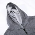 thumbnail image 3 of Women's Casual Autumn/winter Hooded Zipper Coat In The Latest Fashion Long Anorak Jacket Jacket Dresses for Women Work Women Light Jacket Casual Cute Jacket Womens Women Fall Jackets Women's Denim, 3 of 8