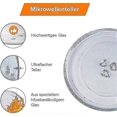 thumbnail image 3 of Universal Microwave Turntable Glass Plate With 3 Fixtures, 245 Mm, 3 of 4