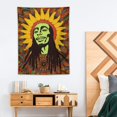 thumbnail image 2 of JEUXUS Bob Marley Wall Hanging Tapestry Trippy Weed Poster Bedroom Room Decor Stoner Tapestries Rasta Stoners Aesthetic Tapastry Hippie Sublime Decorations Posters For Jamaican Party, 2 of 7