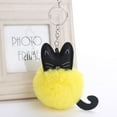 thumbnail image 4 of Xinyolin Artificial Fur Fluffy Cat Key Ring, Keychain Fashion Jewelry Bag Hang Accessories, 4 of 6