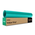 thumbnail image 1 of Rollo de vinilo Cricut Value, permanente, mate, verde azulado, 30,5 cm x 3 m, 1 of 8