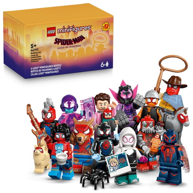 Pack de 6 minifiguras LEGO Spider-Man: Across The Spider-Verse
