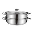 thumbnail image 3 of ACDANC 2026 New Steamer Pot 27.5Cm/10.83Inch Steamer for Cooking for Dumpling Vegetable Meat for Steaming Dumplings, Vegetables, Meats, Fish, Healthy Cooking, Home Kitchens, Asian Cuisine., 3 of 6