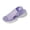 A Purple, variant on Womens Sandals Women's Fashionable Casual Outerwear Versatile Solid Color Breathable Mesh Round Toe Open-Toe Sandals Yellow 37