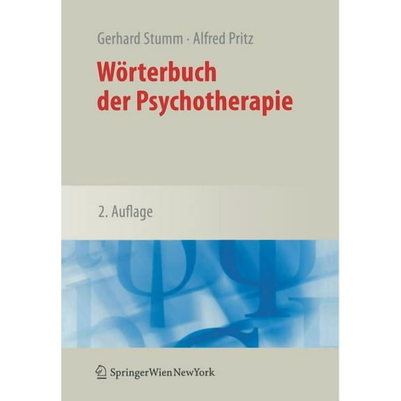 WÃ¶rterbuch Der Psychotherapie, (Paperback)