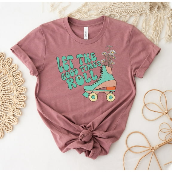 Let The Good Times T-shirt Positive Shirt Motivational Gift Kindness Love Top Aesthetic Tee Vibes And Tan Lines Summer Vacation