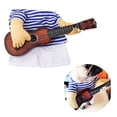 thumbnail image 4 of Disfraz de guitarra para mascotas, disfraz de guitarra para mascotas, ropa de cosplay para perros azules, ropa de guitarra para mascotas, funcionamiento suave, 4 of 8