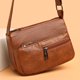 thumbnail image 2 of Bolsa bandolera retro bandolera de cuero suave para damas con múltiples bolsillos (Marrón B) Likrtyny Para Estrenar, 2 of 8
