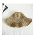 thumbnail image 2 of Womens Sun Hats Wide Brim Summer Beach Hat for Women Foldable Travel Straw Hat, 2 of 3