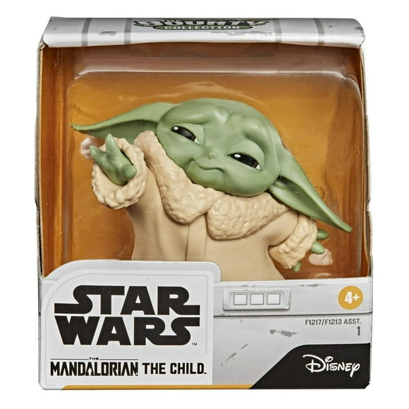 Star Wars The Bounty Collection The Child Collectible Toy 2.2-Inch The Mandalorian “Baby Yoda” Force Moment Pose Figure, Kids Ages 4 and Up