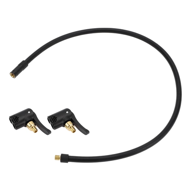 1 Juego de Tubo de Extensión para Inflador de Neumáticos de 23.62" con Mordaza de Aire No Inflable 0.305inx32TPI para Coche Motocicleta