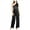 black, variant on Rachel Roy Womens Bow Jumpsuit, Black, 0
