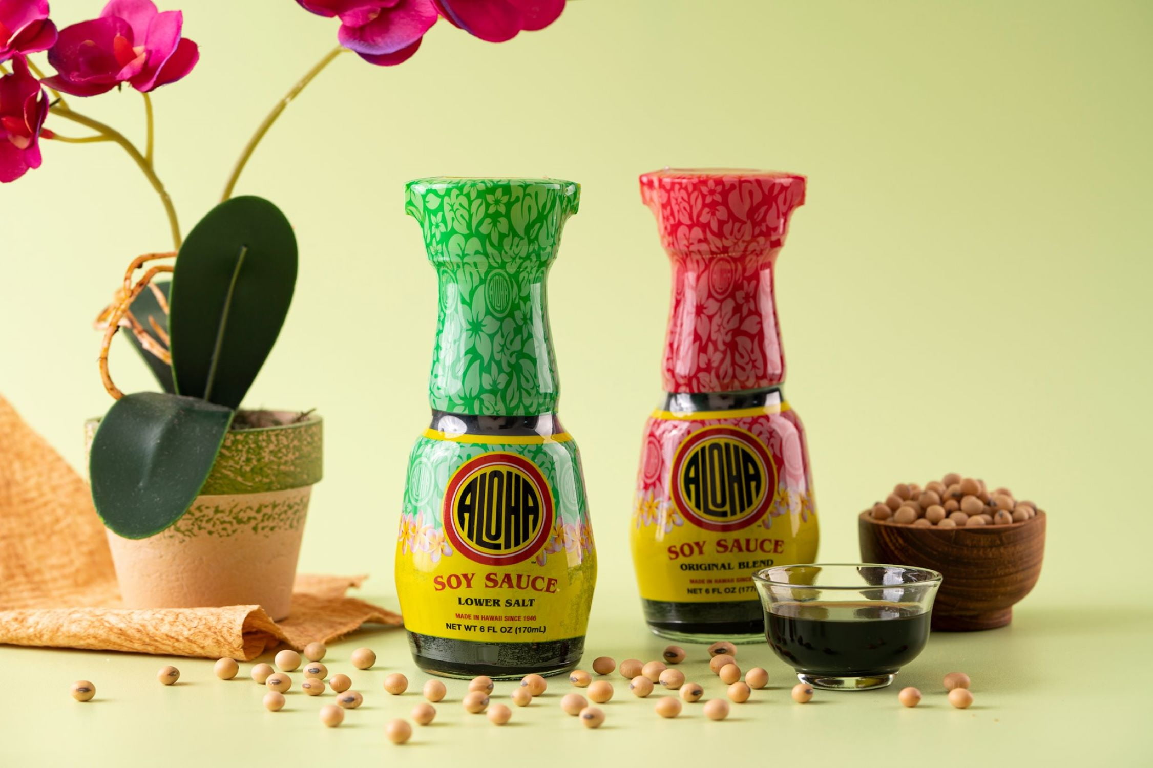 (3 pack) Aloha Shoyu Lower Salt Soy Sauce, 24 oz