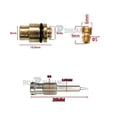 thumbnail image 2 of unique Suzuki INTRUDER VS600 VS600GL FRONT REAR Carburetor Repair Kit with Plunger Diaphragm & Float Parts, 2 of 5