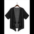 thumbnail image 1 of Cárdigan para Mujer, 3/4, Cárdigan Ligero, Color Negro, Talla XL, 1 of 10