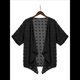 thumbnail image 1 of Cárdigan para Mujer, 3/4, Cárdigan Ligero, Color Negro, Talla S, 1 of 10