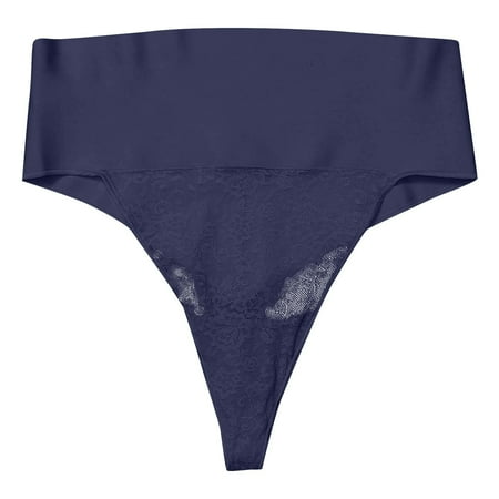 

dmqupv Womens Panties Women s Underwear Soft Underwear Briefs Comfort Breathable Underpants Panties Navy XL